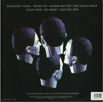 LP Kraftwerk - Techno Pop (Silver Vinyl) (LP) - 3