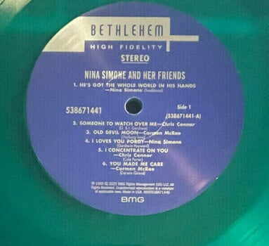 Vinyl Record Nina Simone - Nina Simone And Her Friends (2021 - Stereo Remaster) (LP) - 2