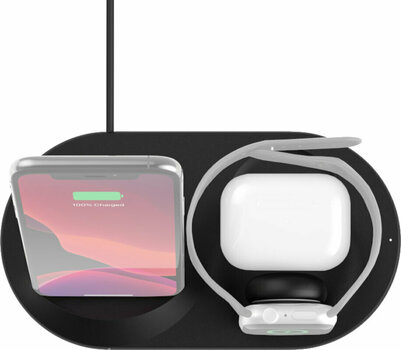 Cargador inalámbrico Belkin 3in1 Wireless Pad/Stand/Apple Watch Black - 7