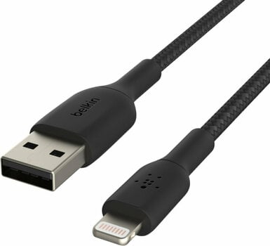 Cabo USB Belkin Boost Charge Lightning to USB-A Preto 0,15 m Cabo USB - 5