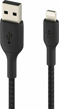 USB Cable Belkin Boost Charge Lightning to USB-A  Black 2 m USB Cable - 2