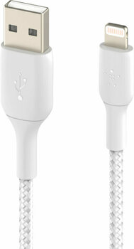 USB Cable Belkin Boost Charge Lightning to USB-A Cable CAA002bt3MWH White 3 m USB Cable - 2