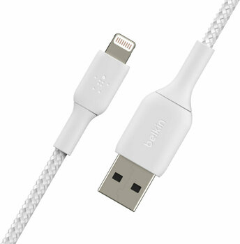 USB Kabel Belkin Boost Charge Lightning to USB-A Cable CAA002bt3MWH Weiß 3 m USB Kabel - 4