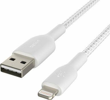 USB Cable Belkin Boost Charge Lightning to USB-A Cable CAA002bt3MWH White 3 m USB Cable - 5