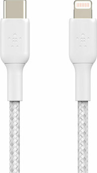 USB Cable Belkin Boost Charge Lightning to USB-C Cable CAA004bt1MWH White 1 m USB Cable - 2