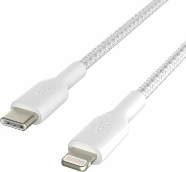 USB Cable Belkin Boost Charge Lightning to USB-C Cable CAA004bt1MWH White 1 m USB Cable - 3