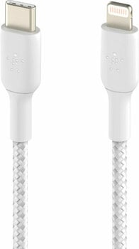 USB Cable Belkin Boost Charge Lightning to USB-C Cable CAA004bt1MWH White 1 m USB Cable - 4