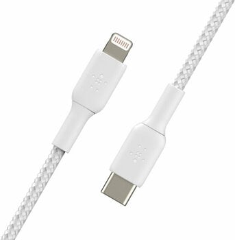 USB Kábel Belkin Boost Charge Lightning to USB-C Biela 2 m USB Kábel - 6