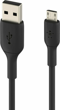 USB Cable Belkin Boost Charge Micro-USB to USB-A Cable CAB005bt1MBK Black 1 m USB Cable - 2