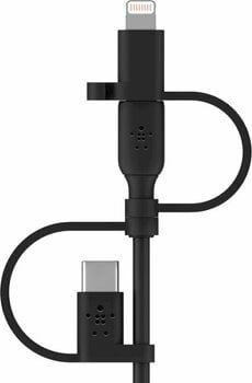 Cabo USB Belkin Boost Charge CAC001BT1MBK Preto 1 m Cabo USB - 3