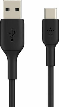 USB Cable Belkin Boost Charge USB-A to USB-C Cable CAB001bt1MBK Black 1 m USB Cable - 3