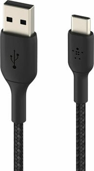 Cabo USB Belkin Boost Charge USB-A to USB-C Cable CAB002bt1MBK Preto 1 m Cabo USB - 2