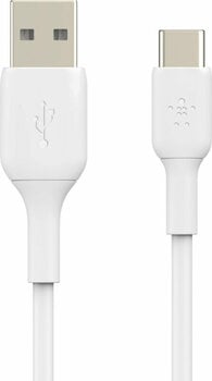 USB Cable Belkin Boost Charge USB-A to USB-C Cable CAB001bt1MWH White 1 m USB Cable - 3