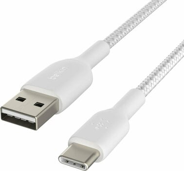Cabo USB Belkin Boost Charge USB-A to USB-C Cable CAB002bt1MWH Branco 1 m Cabo USB - 7