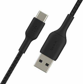 USB Cable Belkin Boost Charge USB-A to USB-C Cable CAB002bt2MBK Black 2 m USB Cable - 4
