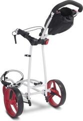 Manual Golf Trolley Big Max Autofold FF White/Red Manual Golf Trolley - 2