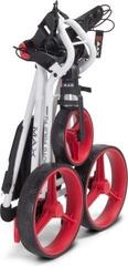 Manual Golf Trolley Big Max Autofold FF White/Red Manual Golf Trolley - 4