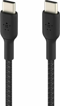 USB Cable Belkin Boost Charge USB-C to USB-C Cable CAB004bt1MBK Black 1 m USB Cable - 2