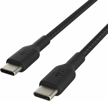 USB Cable Belkin Boost Charge USB-C to USB-C Cable CAB004bt1MBK Black 1 m USB Cable - 5