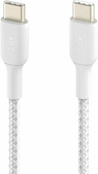 Cabo USB Belkin Boost Charge USB-C to USB-C Cable CAB004bt1MWH Branco 1 m Cabo USB - 2