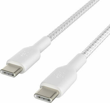 Cabo USB Belkin Boost Charge USB-C to USB-C Cable CAB004bt1MWH Branco 1 m Cabo USB - 5