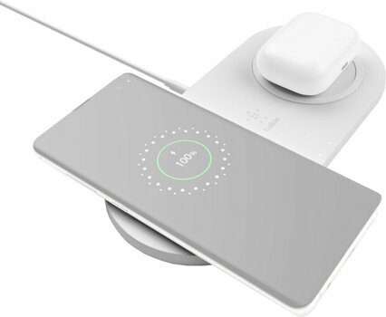 Wireless charger Belkin Dual Wireless Charging Pad White - 4