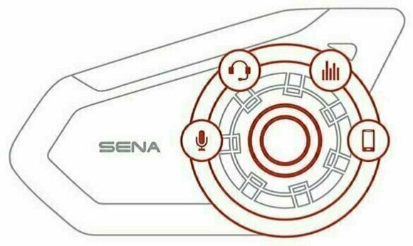 Ενδοεπικοινωνία Μηχανής Sena 30K - 8