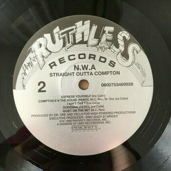 Vinyl Record N.W.A - Straight Outta Compton (LP) - 3