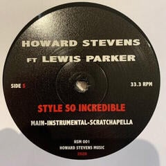 Schallplatte Howard Stevens Ft. Lewis Parker - Style So Incredible (12" Vinyl) (EP) - 1