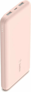 Power Bank Belkin Power Bank with USB-C 15W Dual USB-A USB-A to C Cable Pink BPB011btRG Pink Power Bank - 4