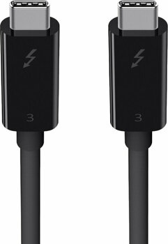 USB кабел Belkin Thunderbolt 3 F2CD085bt2M-BLK 2 m USB кабел - 2