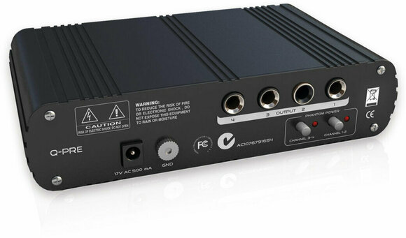 Микрофонен предусилвател SM Pro Audio Q-PRE - 2