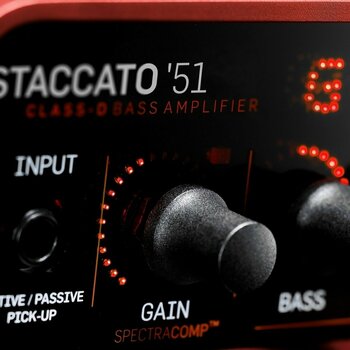 Tranzistorový basový zosilňovač TC Electronic Staccato 51 - 2