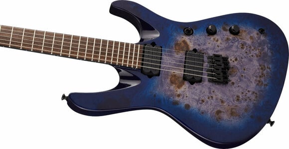 Electric guitar Jackson Pro Series Signature Chris Broderick Soloist HT6P Transparent Blue - 6