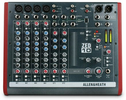 Table de mixage analogique Allen & Heath ZED-10 - 2
