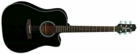 electro-acoustic guitar Takamine EF300BK - 2