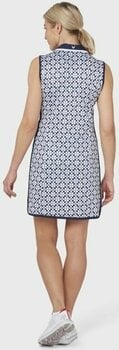 Kjol / klänning Callaway Women Geo Printed Shirt Tail Dress Peacoat XS - 4