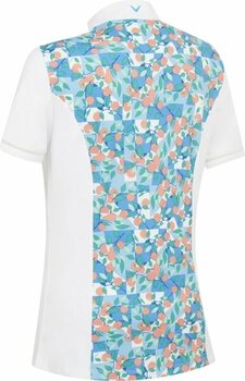 Camisa pólo Callaway Women Cubist Oranges Brilliant White L Camisa pólo - 2