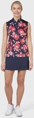 Polo košile Callaway Women Large Scale Floral Peacoat XS Polo košile - 3