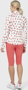 Hoodie/Sweater Callaway Women Allover Strawberries Sun Protection Brilliant White S - 4