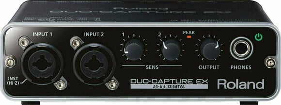 USB audio prevodník - zvuková karta Roland DUO CAPTURE EX - 2