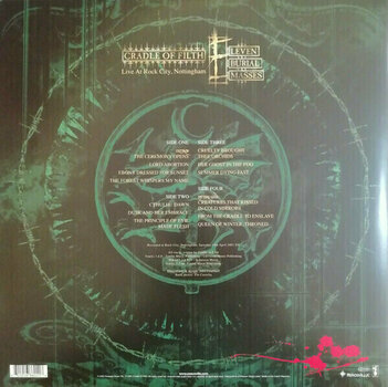 Schallplatte Cradle Of Filth - Eleven Burial Masses (2 LP) - 7