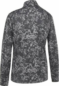 Sudadera con capucha/Suéter Callaway Camo Sun Protection 1/4 Zip Caviar XL Sudadera - 2