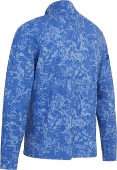 Hoodie/Sweater Callaway Mens Camo Sun Protection 1/4 Zip Magnetic Blue L - 2