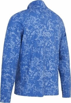 Hættetrøje/Sweater Callaway Camo Sun Protection 1/4 Zip Magnetic Blue M Sweatshirt - 2