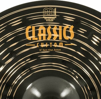 Cymbale charleston Meinl CC14DAH Classics Custom Dark Cymbale charleston 14" - 8