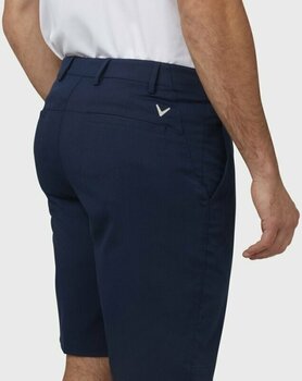 Pantalones cortos Callaway Mens Flat Fronted Short Navy Blazer 40 - 3
