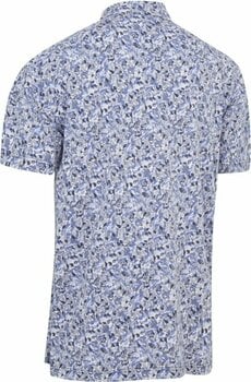 Rövid ujjú póló Callaway Mens Filter Floral Print Caviar XL Rövid ujjú póló - 2