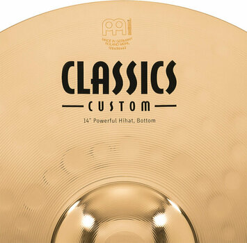 Cymbale charleston Meinl CC14PH-B Classics Custom Powerul Cymbale charleston 14" - 10