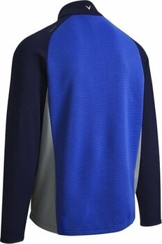 Pulover s kapuco/Pulover Callaway Mens Blocked Ottoman Fleece Magnetic Blue XL - 2